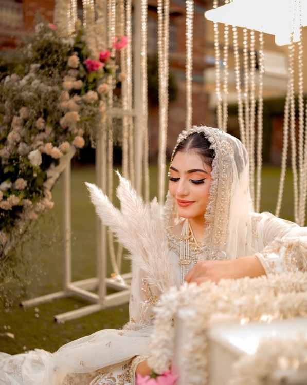 South Asian bride in traditional bridal attire photographed by Imkashi Photography in Tampa, Florida